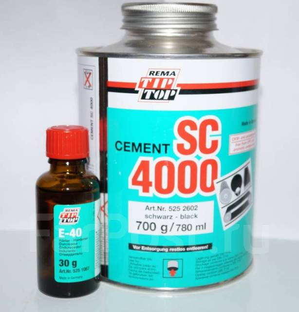 Клей Тип-Топ / Tip-Top Cement SС 4000 с отвердителем, в наличии. Цена ...