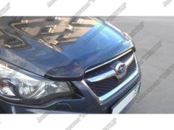 Дефлектор капота. Subaru XV, GP7, GT3, GPE, GT7, GP, GJ, GJ2, GJ3, GJ6, GJ7, GP2, GP3, GP6 Subaru Impreza, GJ, GJ6, GJ3, GJ2, GP7, GP6, GPE, GT7, GP3...