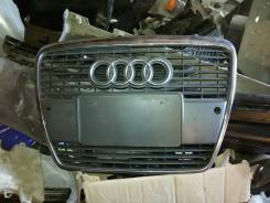 Решетка радиатора. Audi S6, 4F2 Audi A6, 4F2, 4F2/C6 Двигатели: ASB, AUK, BAT, BBJ, BDW, BDX, BKH, BLB, BMK, BNA, BNG, BNK, BPJ, BPP, BRE, BRF, BSG, B...