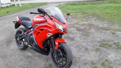 Kawasaki ER-6F. 650 куб. см., исправен, птс, с пробегом