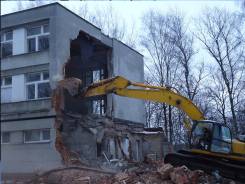 Снос, демонтаж строений.