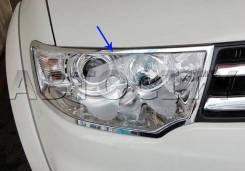 Накладка на фару. Mitsubishi Pajero Sport