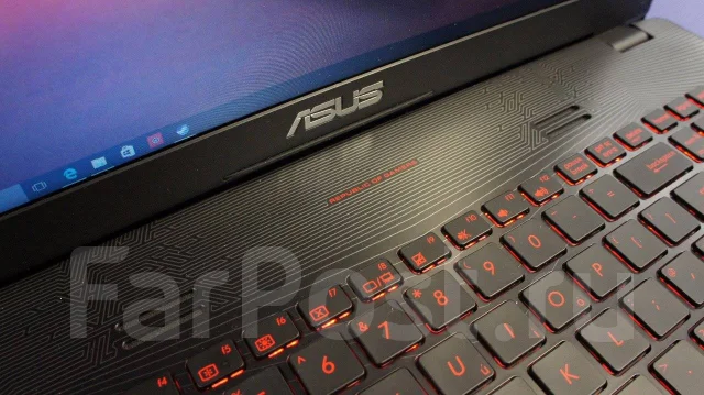 Asus ROG. 15.6", ��� 8 ��, ���� 2 000���, WiFi: 1, Bluetooth: 1, ����������� �� 6��. ��� ����� �� ������� ����