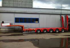 Kassbohrer. Низкорамный трал LB5E 74 т., 74 000 кг.