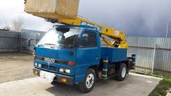 Isuzu Elf. Автовышка, 3 600 куб. см., 14 м.