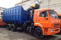 Майкопский машиностроительный завод Майман-110S. Ломовоз КамАЗ-65115-773094-42 кузов 30 куб., Майман-110S, захват ГЛ-1У, 100 куб. см., 11 000 кг., 6x4