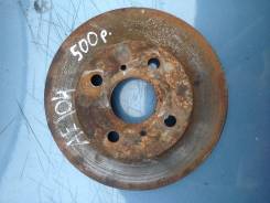 Диск тормозной. Toyota Sprinter Carib, AE114, AE114G, AE115, AE115G Toyota Corolla, AE104, AE104G Двигатели: 4AFE, 7AFE