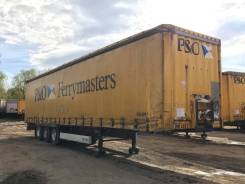 Krone SDP27. Шторный полуприцеп 2004 года, 33 500 кг.