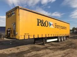 Krone SDP27. шторный полуприцеп 2005 г, 33 500 кг.