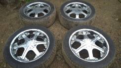 Колеса 275/45R20 American Racing Chrome Titan custom wheel R20. 8.5x20 6x127.00, 5x135.00 ET30