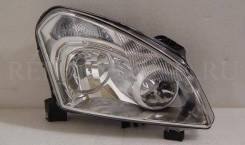 Фара. Nissan Qashqai, J10E, J10 Двигатели: K9K, R9M, MR20DE, M9R, HR16DE