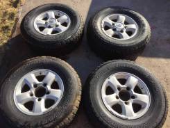 Продам комплект колес land cruiser 105. 8.0x16 5x150.00 ET0 ЦО 110,0 мм.