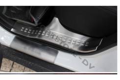 Накладка на порог. Nissan X-Trail, HNT32, HT32, NHT32, NT32, T32 Двигатели: MR20, MR20DD, MR20DE, QR25, QR25DE, R9M