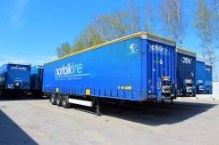 Krone. Шторный полуприцеп Без пробега по РФ Полная штора, 41 000 кг.