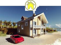 046 Za AlexArchitekt Двухэтажный дом в Набережных челнах. 100-200 кв. м., 2 этажа, 7 комнат, бетон