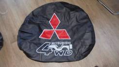 Чехол для запасного колеса. Mitsubishi Pajero iO, H67W, H77W, H66W, H76W, H61W, H62W, H72W, H71W Mitsubishi Pajero Pinin