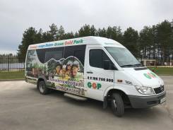 Mercedes-Benz Sprinter 411 CDI. Mersedes Benz Sprinter 411 CDI, 2 450 куб. см., 20 мест