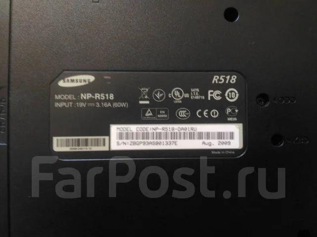 Samsung R518. WiFi: 1 ����