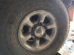 Колёса Yokohama Geolandar A/T-S 235x75 r15, износ < 5%, диски 6х139.7. 6x139.70 ЦО 108,0 мм. Под заказ