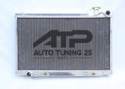 Радиатор охлаждения двигателя. Nissan Stagea, HM35, NM35 Nissan Skyline, HV35, NV35, PV35, V35 Двигатели: VQ35DE, VQ35HR