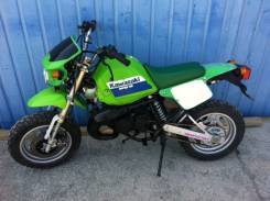 Kawasaki KSR80. 80 куб. см., исправен, птс, без пробега