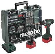 Аккумуляторный винтоверт Metabo BS 12 (450-1500 об/мин 1.7А/ч)