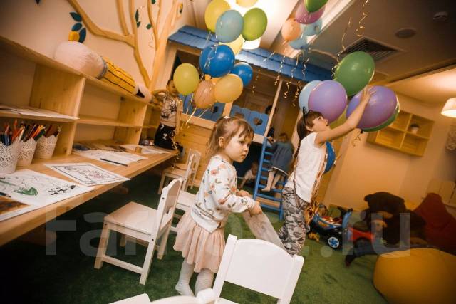 Оформление детского кафе с игровой комнатой
