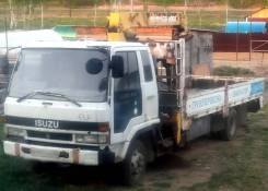 Isuzu Forward. Продам с манипулятором, 7 100 куб. см., 5 000 кг.