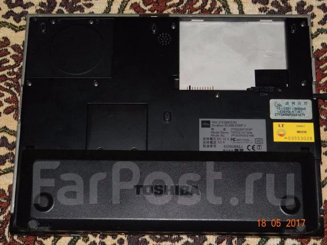 Toshiba Dynabook SS. WiFi: 1, Bluetooth: 1 ����