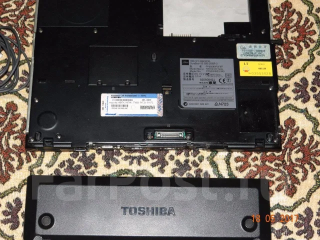 Toshiba Dynabook SS. WiFi: 1, Bluetooth: 1 ����