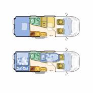 Adria Twin 600. Автодом Twin 600SP, 2 300 куб. см.