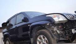 Передняя часть автомобиля. Toyota Land Cruiser Prado, RZJ120W, KDJ120W, RZJ120, LJ120, GRJ120, TRJ120, KDJ120, TRJ120W, KZJ120, GRJ120W Двигатели: 1GR...