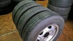 Летние Японские Шины 195/80R15LT с Дисками 6x139,7 (Nissan). 5.5x15 6x139.70 ET45 ЦО 100,0 мм.
