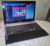 Acer Aspire V3-551G-10466G75Makk. 15.6", 3 200,0 ГГц, ОЗУ 6144 МБ, диск 750 Гб, WiFi, Bluetooth, аккумулятор на 2 ч.