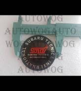 Наклейка на колпачки STI 56мм черные 4шт. Диаметр 4"", 4 шт