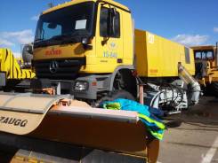 Mercedes-Benz Actros. Аэродромная Плужно-счеточно продувочная машина Mercedes-Benz, 12 000 куб. см.