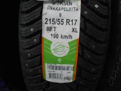 Nokian Hakkapeliitta 8. Зимние, шипованные, без износа, 1 шт