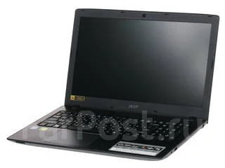 Acer Aspire E5. 15.6", 2,3����, ��� 4 ��, ���� 1 000���, WiFi: 1, Bluetooth: 1, ����������� �� 3��. ����