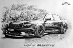 Порог кузовной. Nissan Maxima, A32, A33 Nissan Cefiro, A32, A33, HA32, PA32, PA33, WA32, WHA32, WPA32