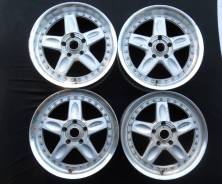 RAYS VOLK RACING. 8.5/7.5x17, 5x114.30, ET45/45, ЦО 73,0 мм.