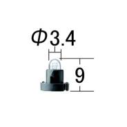 ЛАМПА ДОПОЛНИТЕЛЬНОГО ОСВЕЩЕНИЯ 14V 0.8W - С ПАТРОНОМ T3.4 KOITO K1592
