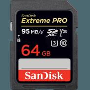 SDXC. 64 Гб, интерфейс SD Memory Card
