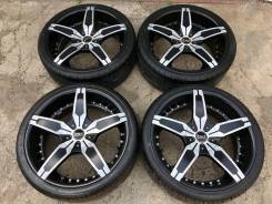 Брендовые колёса Blaque Diamond RF-1+Шины 235/35R20 без износа!. 8.5x20 ET35