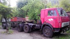 Камаз 5410. Камаз седельный тягач с прицепом, 4 000 куб. см., 18 000 кг.
