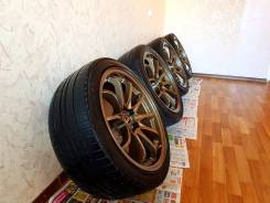 Диски RAYS Volk racing CE28 c японской резиной Yokohama. 8.5x18 5x114.30 ET25