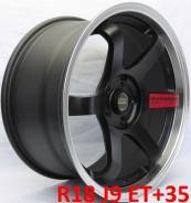 RAYS VOLK RACING TE37. 9.0x18, 5x100.00, ET35, ЦО 73,1 мм.
