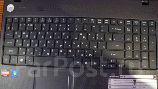 eMachines E642G-P543G32Mikk. 15.6", 2,4����, ��� 4 ��, ���� 1���, WiFi: 1, Bluetooth: 1, ����������� �� 3��. ����