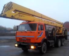 КЭМЗ ВС-28К. Автовышка АГП ВС-28К на шасси Камаз 65115, 10 700 куб. см., 28 м.