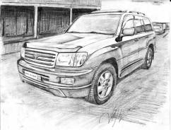 Порог кузовной. Toyota Land Cruiser, FZJ100, FZJ105, UZJ100, UZJ100L, UZJ100W Lexus GX470, UZJ120