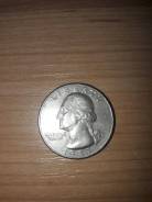 Монета Liberty Ouarter Dollar 1987
